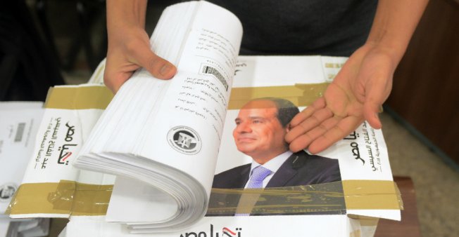 Sissi Candidat Egypte 250118